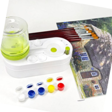 수채화물통 수채화 물통 물감통 브러쉬린서 고급형, 본상품