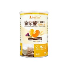 VegEden 葡聚醣什錦穀豆高纖豆漿 350g 全素, 1個, 1罐