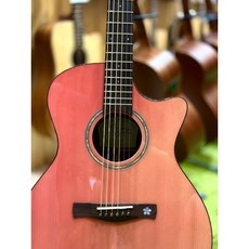 Ayers ST2-Sakura 漸層粉色櫻花民謠吉他，雲杉玫瑰木面單板，2025限量款，音色優美，演奏收藏皆宜, 1個