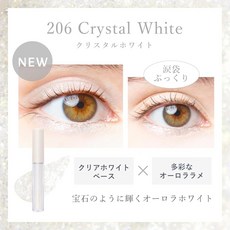 Borica 보리카 에센스 라메 라이너 아이라이너 라메 아이섀도우 206 크리스탈 화이트, 1개, 상세페이지 참조