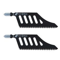 아이베란다 직소날 T형 직선 커브형 톱날 목재 컷팅용, 2개