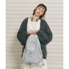 MASMARULEZ mini ver. Ribbon pocket backpack_Fog blue