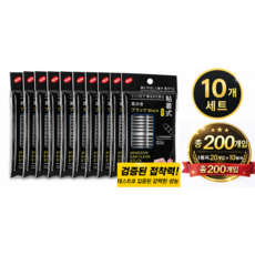Ear Clean Stick 접 착식 귀이개 면봉 20개입 10개, 10박스, 20매