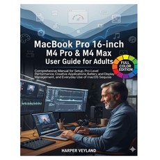 (英文圖書)MacBook Pro 16-inch M4 Pro & M4 Max User Guide for Adults: Comprehensive Manual... 平裝版, Independently Published, 英文