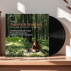 台灣出貨 維瓦爾第 四季 穆特 卡拉揚 小提琴協奏曲 留聲機黑膠唱片LP碟片 收藏碟片 樂音欣賞 金典珍藏