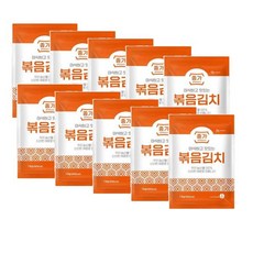 종가 볶음 김치 아삭하고 맛있는, 1kg, 10개