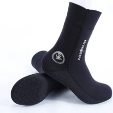 크레시 성인 프리미엄 3mm 미끄럼 방지 네오프렌 다이빙 양말 - 팔마 LT: 이탈리아에서 디자인됨