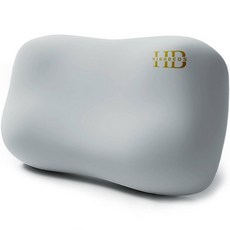 HighBeds Cervical Neck Pillow for Pain Relief- Memory Foam Side and Back Sleepers BASF Support wi, 회색