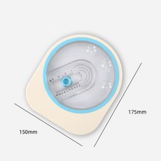경자월드 자이로컷 공방 소형 사무용칼 학교, 60도 미만, 5mm, 소형 지름2-10cm (총2개)
