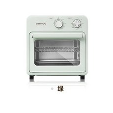 가정용 데스크탑 미니 에어 프라이어 오븐 독립 온도 제어 전기 오븐 뜨거운 공기 순환 10L, 02 D