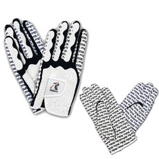 【海夫健康生活館】MEGA GOLF Super 超纖高爾夫 手套 (MG201824G), 黑色 M/22-24cm, 1個