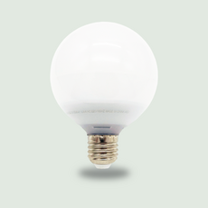 레드 마이크로웨이브 LED 센서 볼램프 9W 고감도 동작 감지, 1개, 주광색