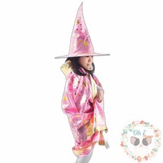 옥이드림 별 망토 모자 세트 아동 마녀의상 키즈할로윈코스튬 여아할로윈의상