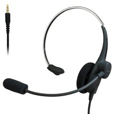 SOUNDWARRIOR 3.5 mm SW-H1 편귀 헤드셋 헤드폰 마이크 고내구 코드 경량, 상세페이지 참조
