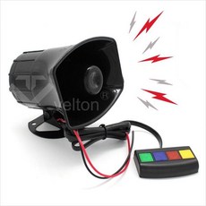 4버튼 카마이크 경보음 미니혼 VT-H4T 싸이렌 혼스피커 12V싸이렌, VT-H4T 4혼+SCG17, 단일상품1, 1개