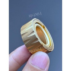 메카니컬 링 피젯 스피너 휴대용 스트레스 해소 EDC 회전 장난감, 단락 링, R