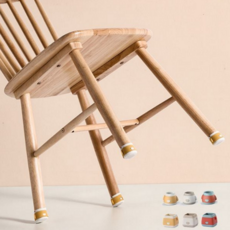 의자 다리 캡 실리콘 스크래치방지 테이블 소음방지 패드 원형 사각 층간소음 받침, 원형-화이트