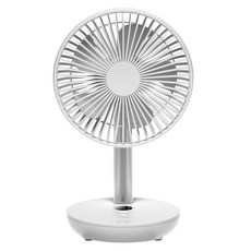 Rotima 무선 탁상용 선풍기 타이머 자동회전 써큘레이터, 화이트, TF9