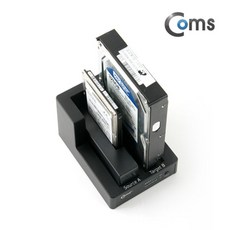 Coms USB 3.0 듀얼 하드 도킹스테이션 2포트 SATA Clone / KS343, 본상품선택, 1, 본상품선택