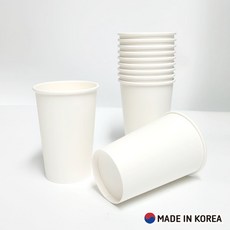 대성 천연펄프 13온스 무지종이컵 두꺼운종이컵, 200개, 1개입