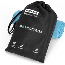 마이크로파이버 비치 타월 여행 스포츠 캠핑 수영 요가 헬스장에 완벽함 빠른 건조 모래 없음 컴팩트 가벼움 흡수력 네이비 블루 소형101x50cm 40x20인치, Small(101x50cm/ 40x20”), Marine Blue