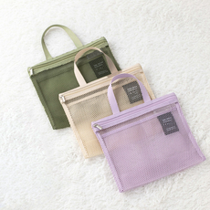 조이바이 메쉬 목욕백 사우나 파우치, 카키