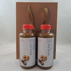 설선물 명절선물 부모님선물 생강차 더진한 착즙 생강청 500ml 2병, 2개, 1개입