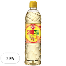 오뚜기 2배 양조식초, 2개, 900ml