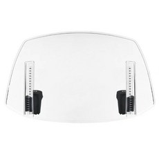 킹콩 오토바이 각도조절 확장 윈드스크린 투명, 1개