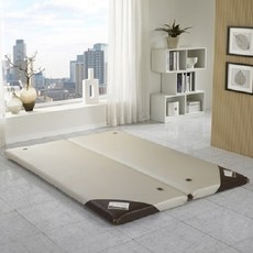 EasySleep 이지슬립 물침대 아쿠아 물매트리스 돌침대토퍼 열판가열식 수중가열식 매트리스, 퀸 (분리형) 수중가열식 150x200cm