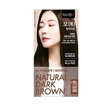 꽃을든남자 다나한 모 칼라 크림 (염색약 새치), N4 자연흑갈색, 1개