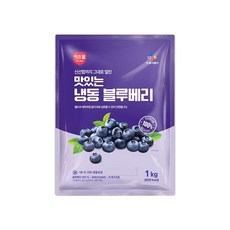 CJ프레시웨이 이츠웰 냉동블루베리1Kg x 1개, 1kg