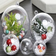 아크릴구 9cm 1P 플라스틱볼, 투명공원-9cm