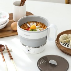 모리츠 접이식 휴대용 여행용 전기포트 1L, MEP-3W1720SJ