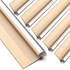 TEUM TEUM 門縫貼條 棕色 窗型 6個入, 1套