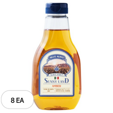 그루포솔레이브 써니랜드 아가베 시럽 엠버, 8개, 330g