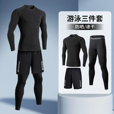 PRO COMBAT 男款防曬泳衣套裝 速乾透氣