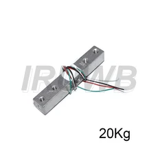 HX711 AD 모듈 로드셀 1KG 무게 센서 전자 저울 알루미늄 합금 계량 압력, 03 Only 20KG Sensor