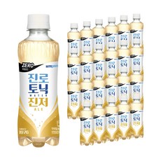 진로토닉워터 하이트진로 제로 진저에일, 300ml, 24개