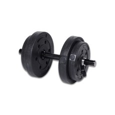 더스포츠 Evo 블랙 덤벨 무게 조절 아령봉 세트, 1개, 10kg