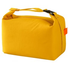 데일리오 휴대용 보온보냉백 도시락파우치, 옐로우, 1개