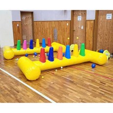 대형 에어바운스 운동회 야유회 체육 단체 행사용 1.4x1x0.8m / T자형, 3x1.3m / 사다리형
