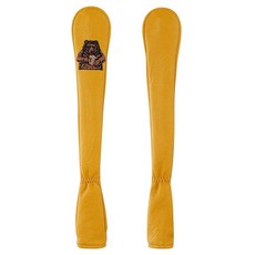 골프 용품 커버 골프커버 클럽 헤드 보호 정렬 스틱 - 가죽으로 최소 2개의 스틱을 보관할 수 있으며 맥주 곰 자수가 있는 프로텍터