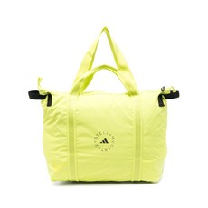 아디다스바이스텔라매카트니 로고 프린트 짐 백