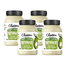 캐나다직구 초슨푸드 아보카도 오일 마요네즈 Chosen Foods - Avocado Mayo 946 ML, 946ml, 4개
