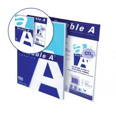 쌍문상회 지금 필요한 소모품 더블에이 복사지 A4 80g 100매 210x297 31872EA, 본상품