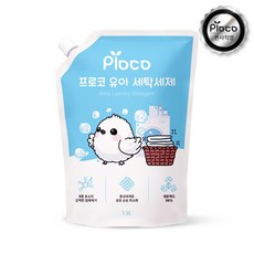 프로코 9종효소 베이비파우더 유아 세탁세제, 1개, 1.3L