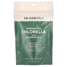 Dr. Mercola 엽록소 함유 발효 클로렐라 112.5g(3.96oz), DrMercola엽록소함유발효클로렐라1125g396oz, 112.5g, 1개