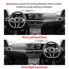 A3 8Y S3 2025 자동차 백미러 장식 색상 변경 필름 PET 트림 스티커 튜닝 외부 액세서리, Attention LHD RHD