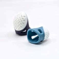 바느질 튼튼한 다회용 골무 2TYPE, 1개, S블루